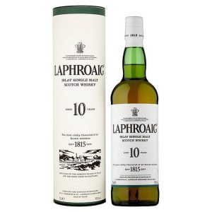 LAPHROAIG 10YO MALT 1 LT. TUBO