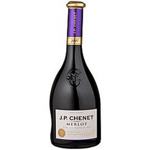 JP CHENET ROUGE MERLOT 0,75 LT.