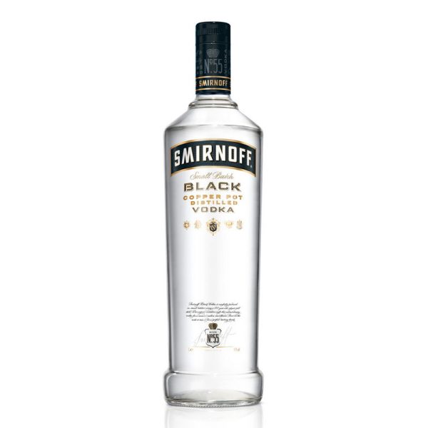 SMIRNOFF BLACK 1 LT.