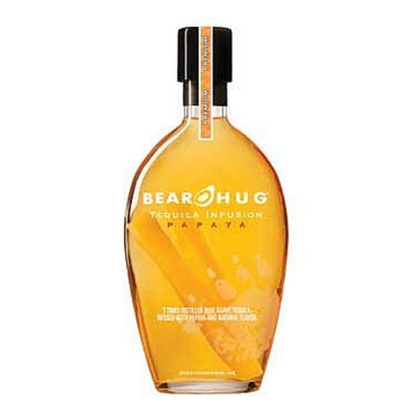 BEAR HUG TEQUILA PAPAYA 1 LT