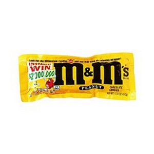 M&M PEANUT POUCH PARTYPACK 1000 G