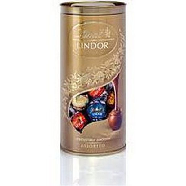 LINDT LINDOR TUBE ASSORTED 400 GRS.