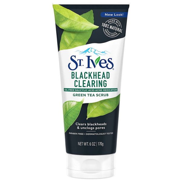 ST IVES GREEN TEA SCRUB ROSTRO 6 OZ.