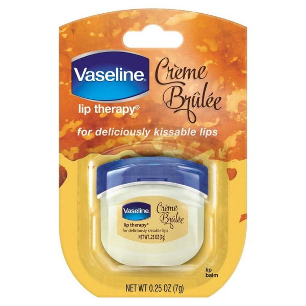 VASELINE LIP THERAPY CREME BRULEE 0.25OZ