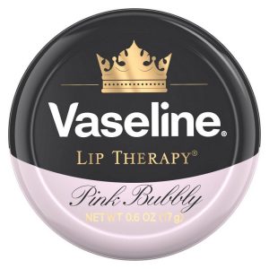 VASELINE T LIP TIN PINK BUBBLY O.6OZ