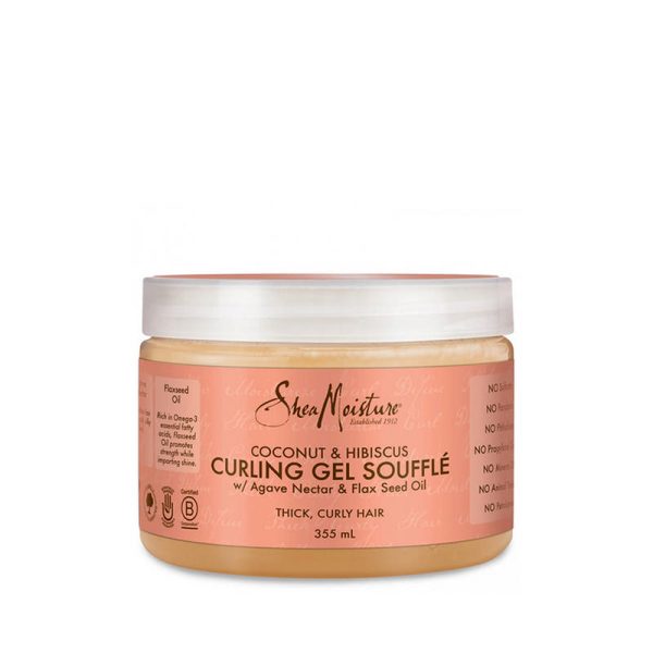 SHEA MOISTURE COCONUT&HIBISCUS CURLY GEL SOUFFLE 1
