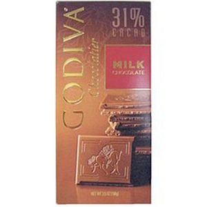 GODIVA TABLET MILK EU 90G