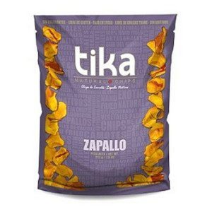 TIKA NATURAL CHIPS ZAPALLO 212 GRS.