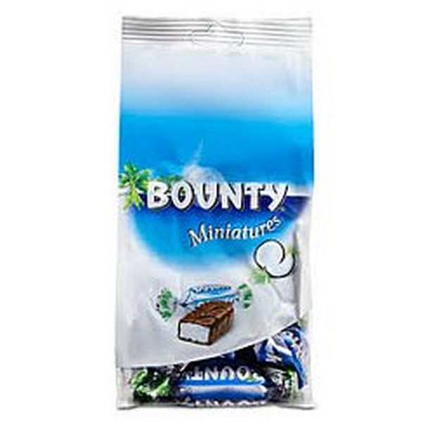 M&M BOUNTY MINIATURES 220 GRS.