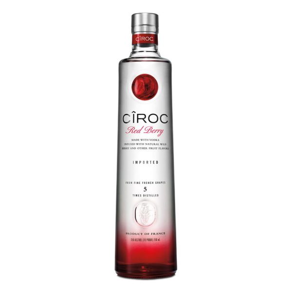 CIROC VODKA RED BERRY 0,75 LT.