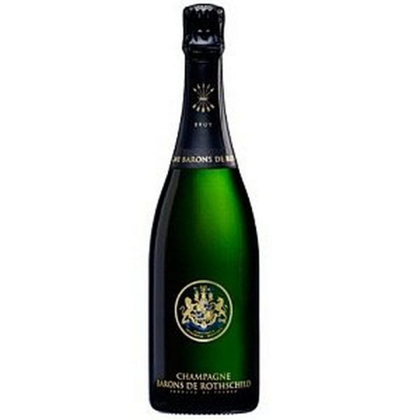 BARONS DE ROTHSCHILD CHAMPAGNE 2 COPAS 0,75 LT.