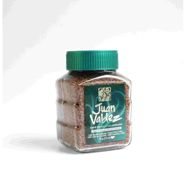 JV - CAFÉ JUAN VALDEZ LIOFILIZ DECAF 95 GRS