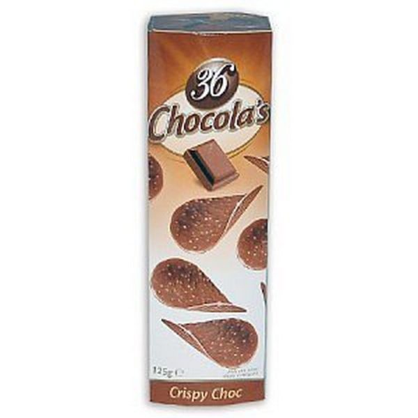 CHOCOLA"S CRISPY MILK 125 GRS