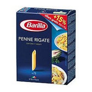 BARILLA PENNE RIGATE 500 GRS