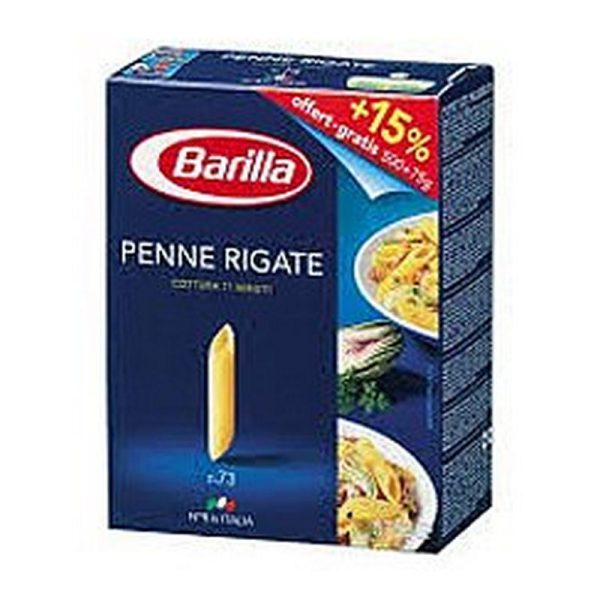 BARILLA PENNE RIGATE 500 GRS