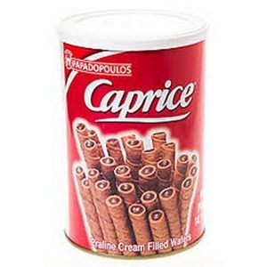 CAPRICE WAFERS PRALINE 400 GRS.