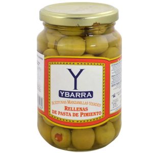 YBARRA ACEITUNAS RELLENAS PIMIENTO 400 GRS