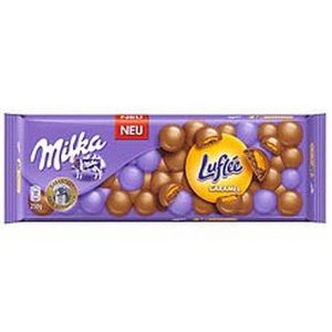 MILKA TABLETA LUFLEE CARAMEL 250 GR