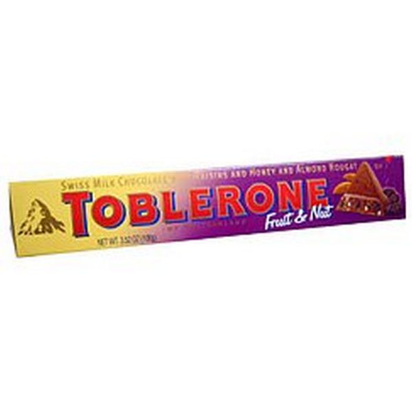 TOBLERONE FRUIT & NUT 100G