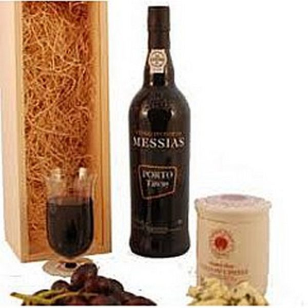 PORTO MESSIAS TAWNY 0.75 LT. + 1 VASO
