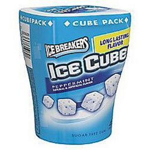 HERSHEY`S ICE CUBE SPEARMINT BOTTLE