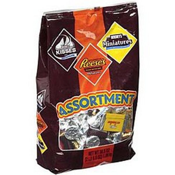 HERSHEY`S ASSORTED DF POUCH 500 GR.