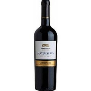 ERRAZURIZ MAX RESERVA CARMENERE 0,75 LT.