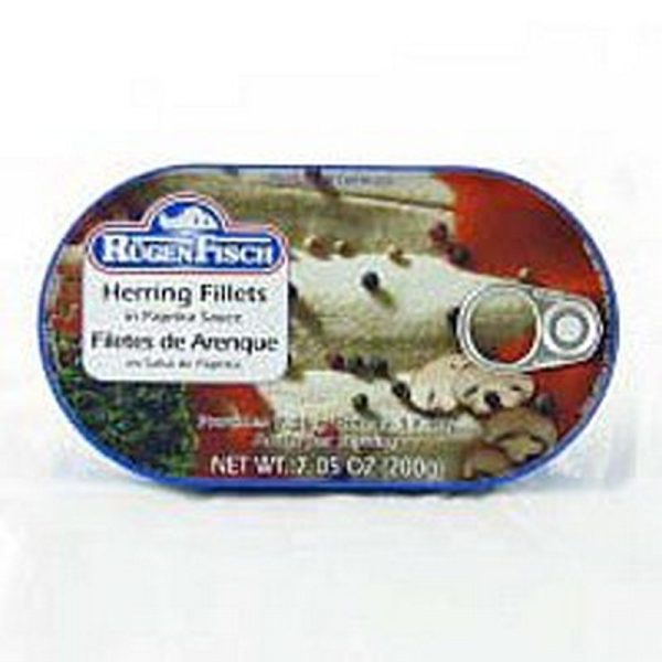 RUGEN FISCH ARENQUES E/SALSA CHAMPIGNION 200 GRS.