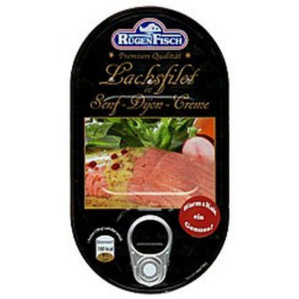 RUGEN FISCH SALMON EN SALSA DE MOSTAZA 200 GRS.