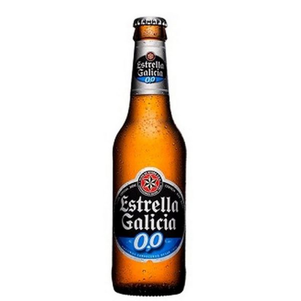 ESTRELLA DE GALICIA S/ALCOHOL BOT. 0.25 LT