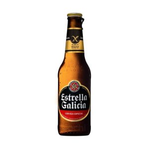 ESTRELLA DE GALICIA SIN GLUTEN BOT. 0.33 LT.