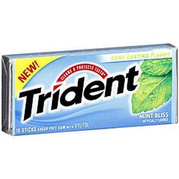 TRIDENT FRESH SPMINT 72.5 GRS