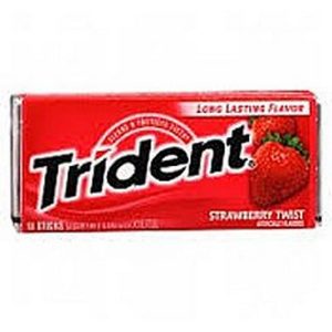 TRIDENT FRESH STRAW 72.5 GRS