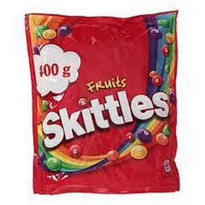 M&M SKITTLES FRUIT POUCH 318 GRS.