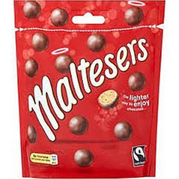 M&M MALTESERS STANDAR POUCH 300 GRS