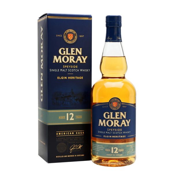 GLEN MORAY 12YO 0.7 LTS