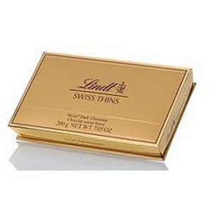 LINDT DARK THINS 200 GRS