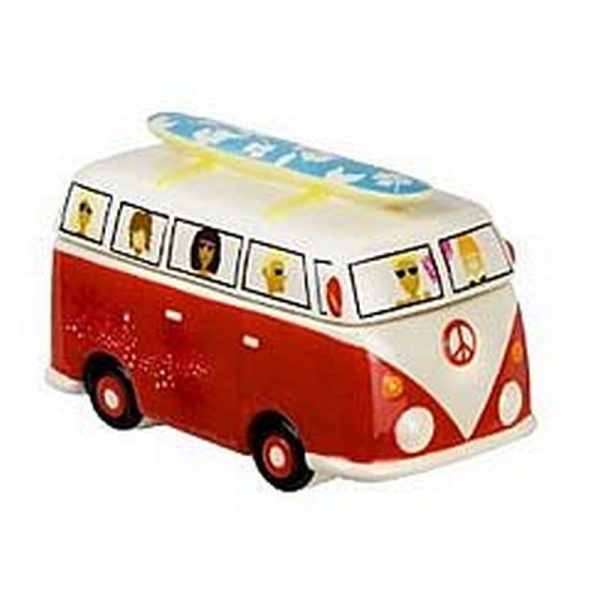 GRANDMA WILDS RED CERAMIC CAMPER VAN 150 GMS