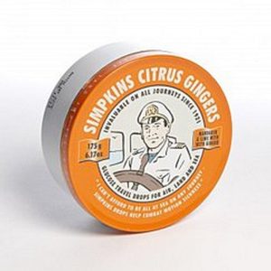 SIMPKINS CITRUS GINGER LATA 175 GRS.