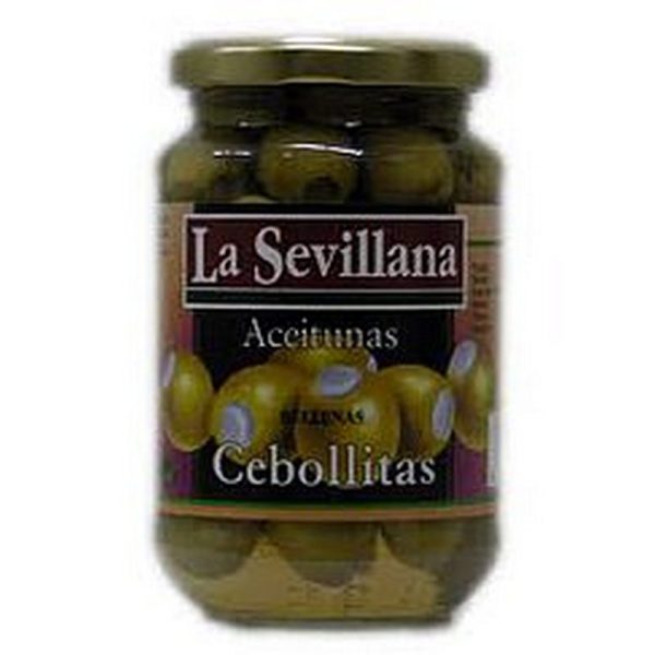 LA SEVILLANA ACEITUNA RELLENAS CEBOLLITAS FRA150GR