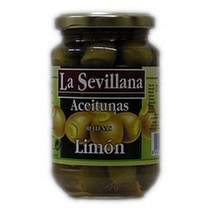 LA SEVILLANA ACEITUNA RELLENAS LIMON FRASCO 150 GR