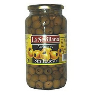 LA SEVILLANA ACEITUNA VERDES SIN HUESO LATA 150GR