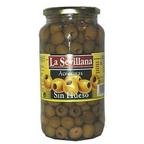 LA SEVILLANA ACEITUNA VERDES SIN HUESO LATA 150GR