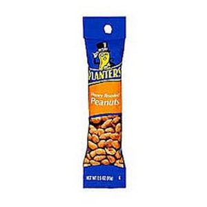 PLANTERS HONEY ROASTED PEANUTS TUBE 2.5OZ