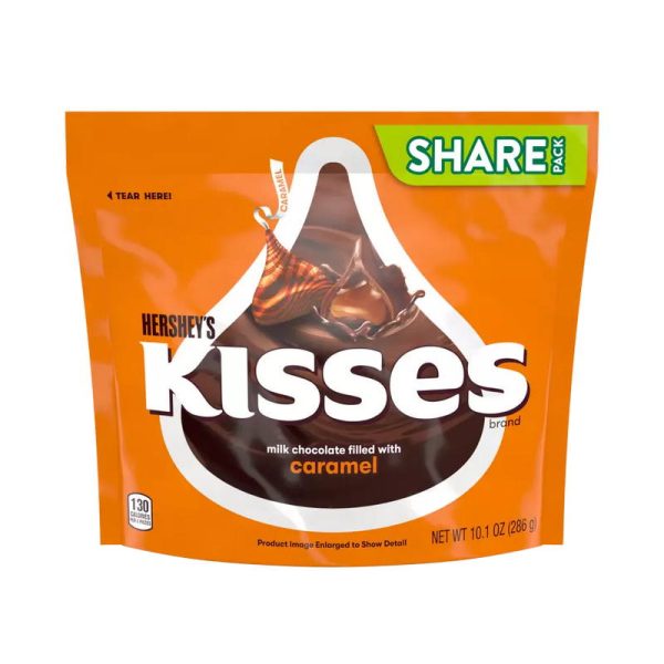 HERSHEY´S KISSES FILLED CARAMEL 375 GR.