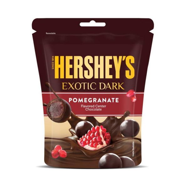 HERSHEY´S DARK CHOCO POME GRANATE 400 GR.