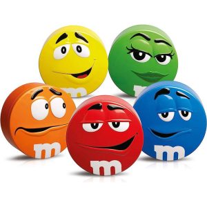 M&M CANDY TIN 200 GR.