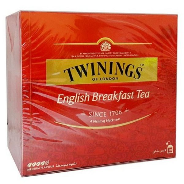 TWININGS ENGLISH BREAKFAST 50 SOBRES