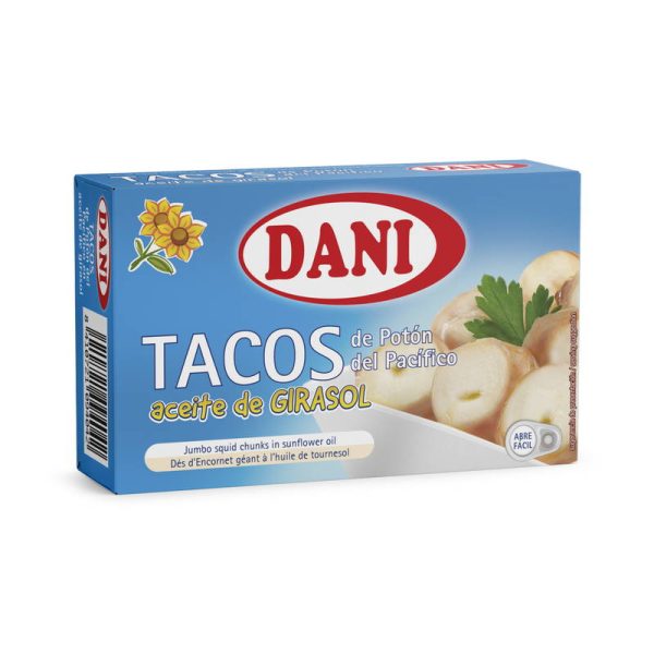DANI PULPO TACO EN ACEITE VEGETAL 106G