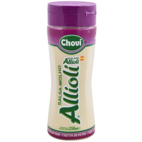 CHOVI SALSA ALIOLI 250 ML.